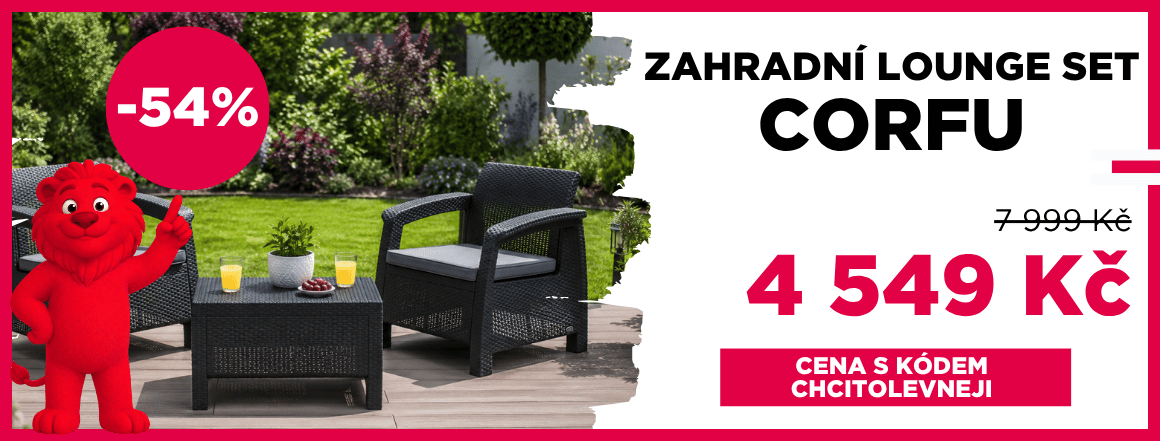Zahradní lounge set Corfu