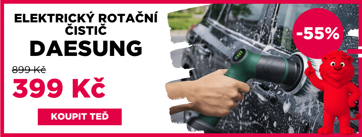 Elektrický rotační čistič