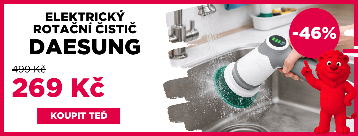 Elektrický rotační čistič