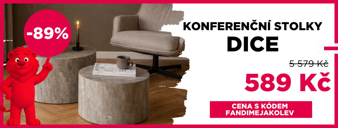 Konferenční stolky v sadě Dice