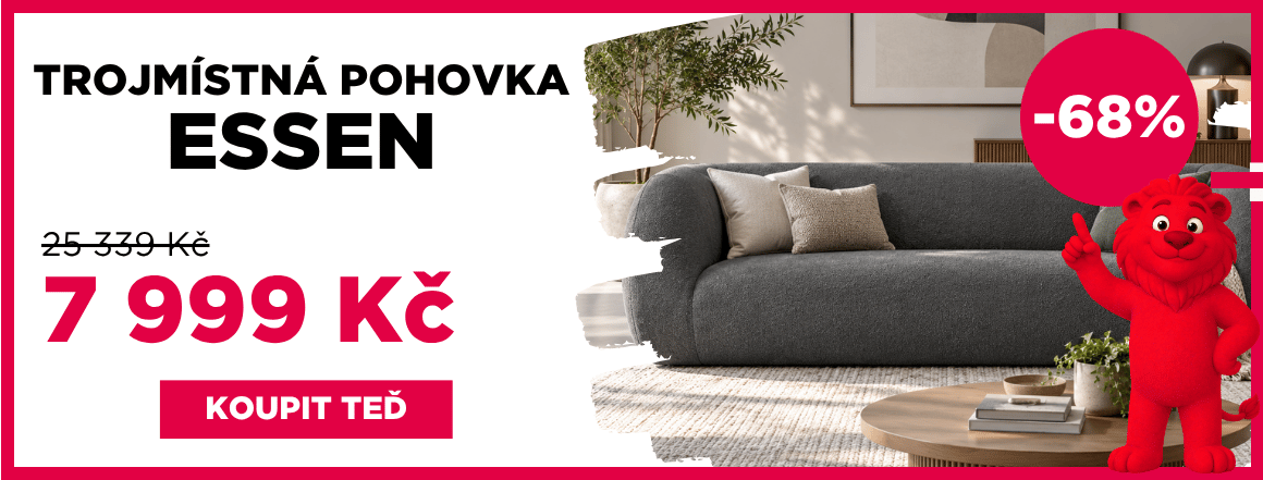 Trojmístná pohovka Essen