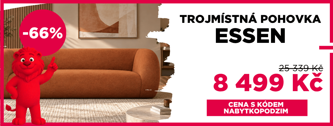 Trojmístná pohovka Essen