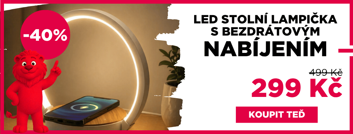 LED stolní lampička
