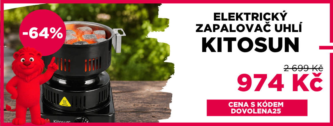 Elektrický zapalovač uhlí