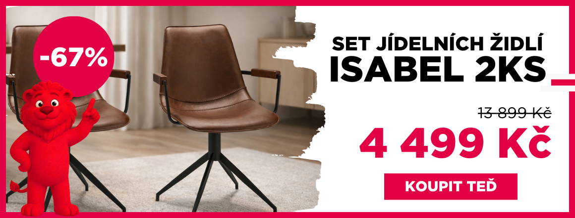 Jídelní židle v sadě Isabel