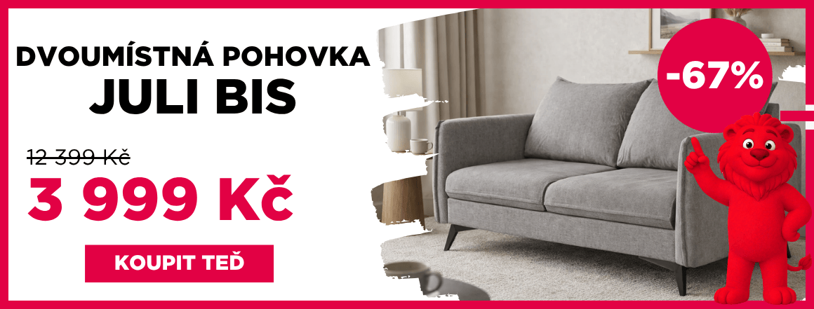 Dvoumístná pohovka Juli Bis
