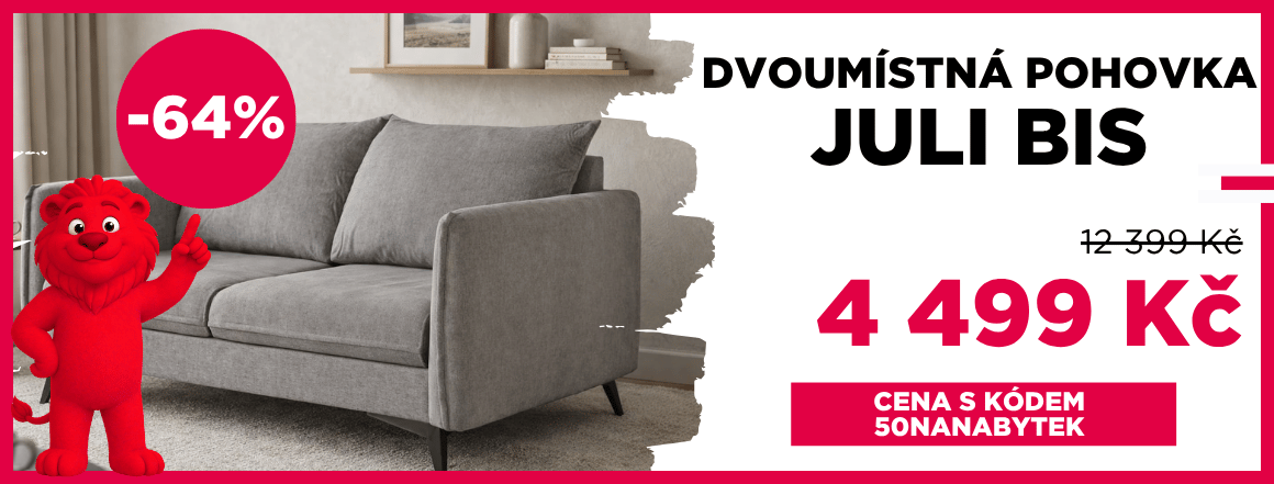 Dvoumístná pohovka Juli Bis
