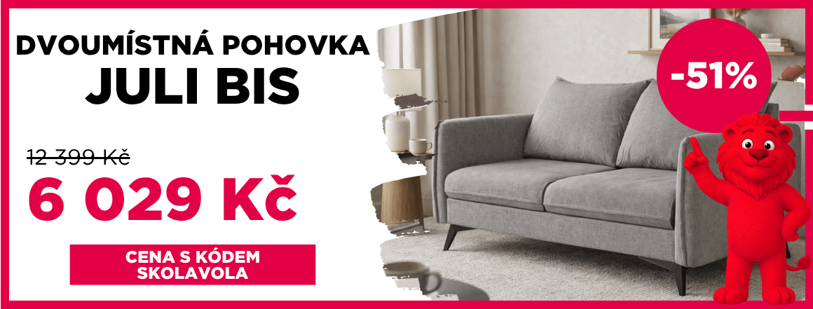 Dvoumístná pohovka Juli Bis