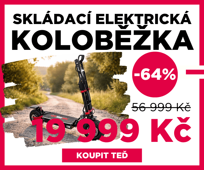 Skládací elektrická koloběžka