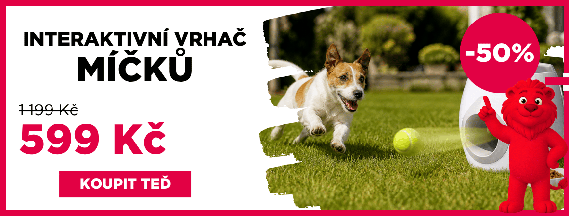 Interaktivní vrhač míčků