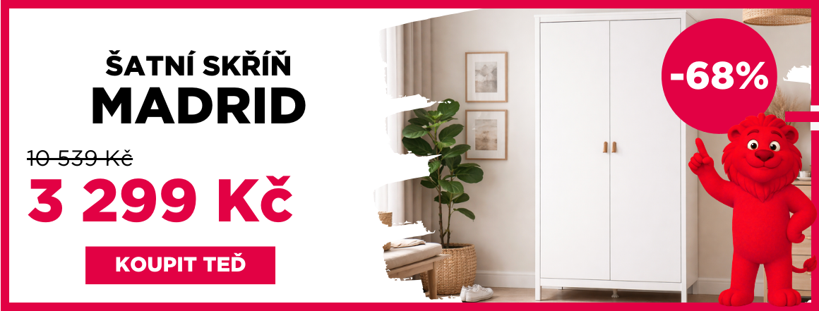 Šatní skříň Madrid