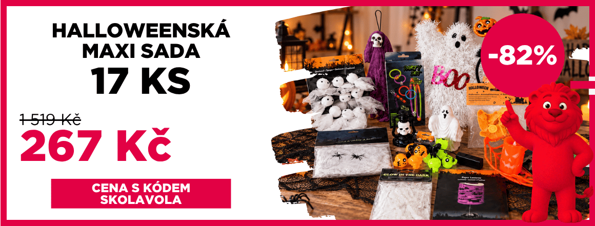 Maxi halloweenská sada