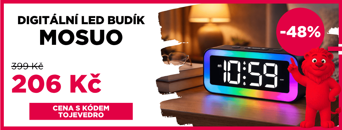 Digitální LED budík