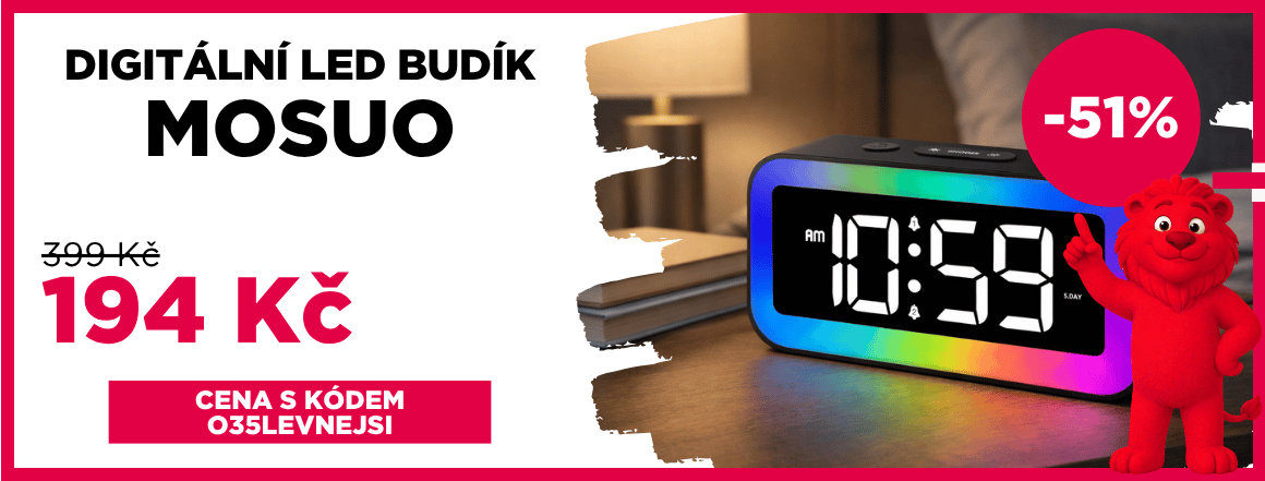 Digitální LED budík