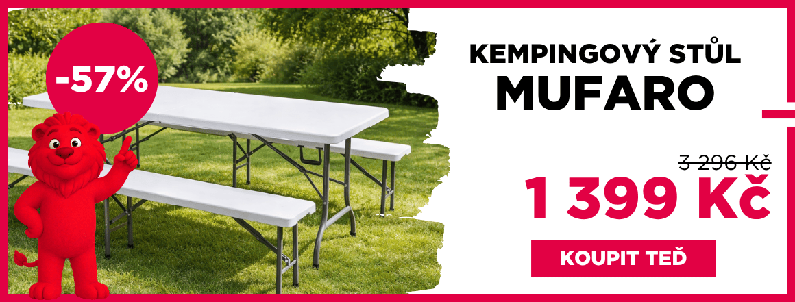 Kempingový stůl Mufaro