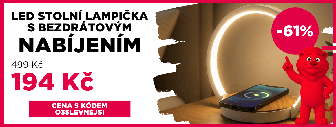 LED stolní lampička