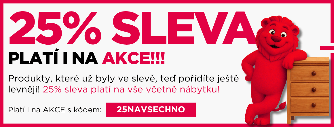 25% sleva