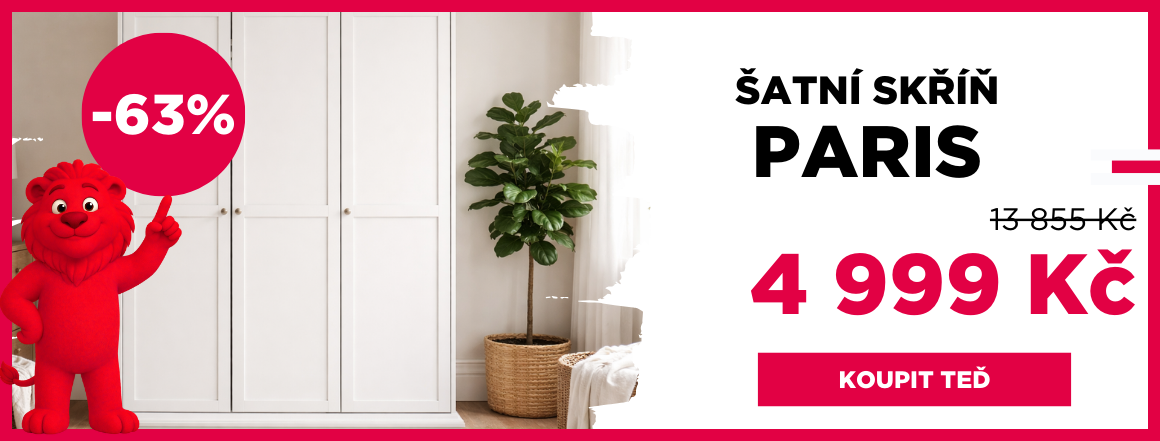 Šatní skříň Paris