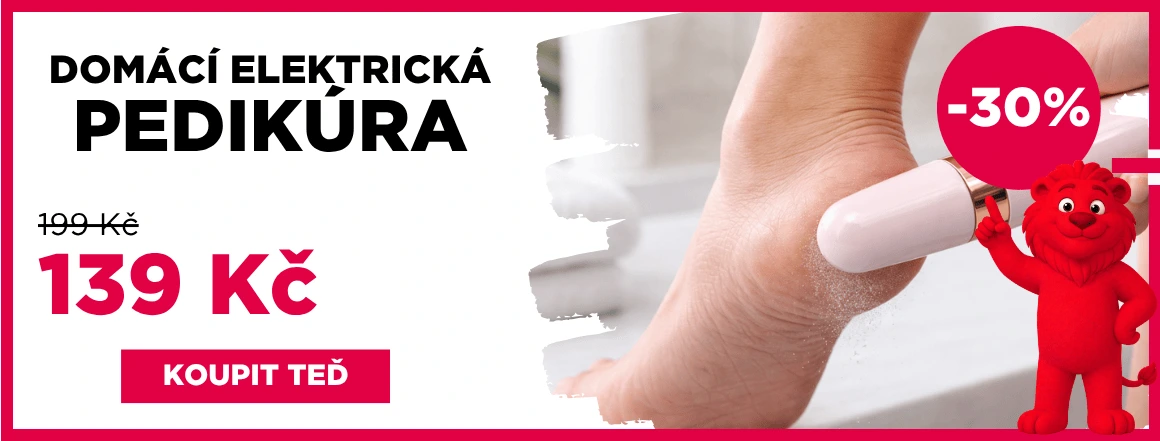 Domácí elektrická pedikúra