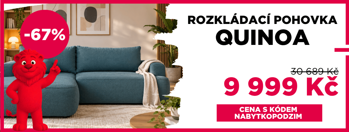 Rozkládací pohovka Quinoa