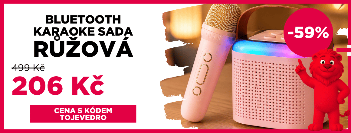 Bluetooth karaoke sada