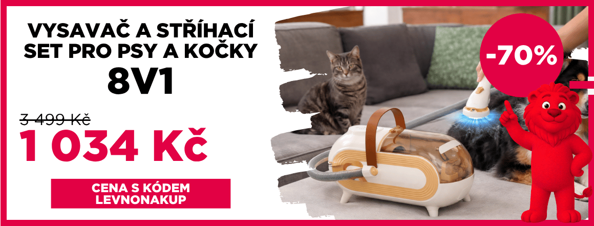 Vysavač a stříhací set