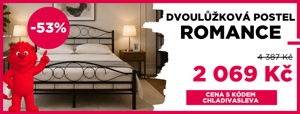 Postel dvoulůžková Romance