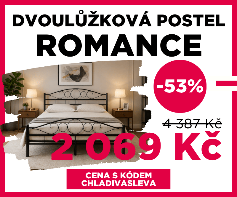 Postel dvoulůžková Romance