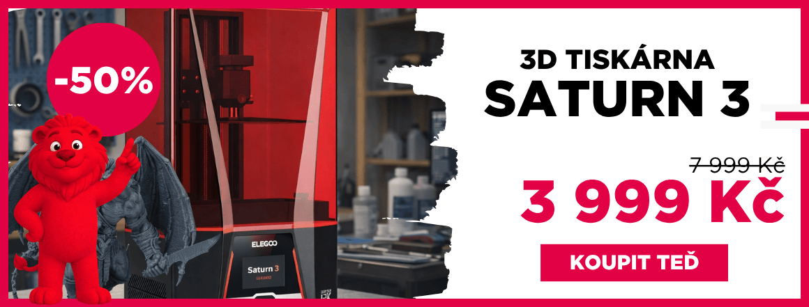 Saturn 3 MSLA 3D tiskárna