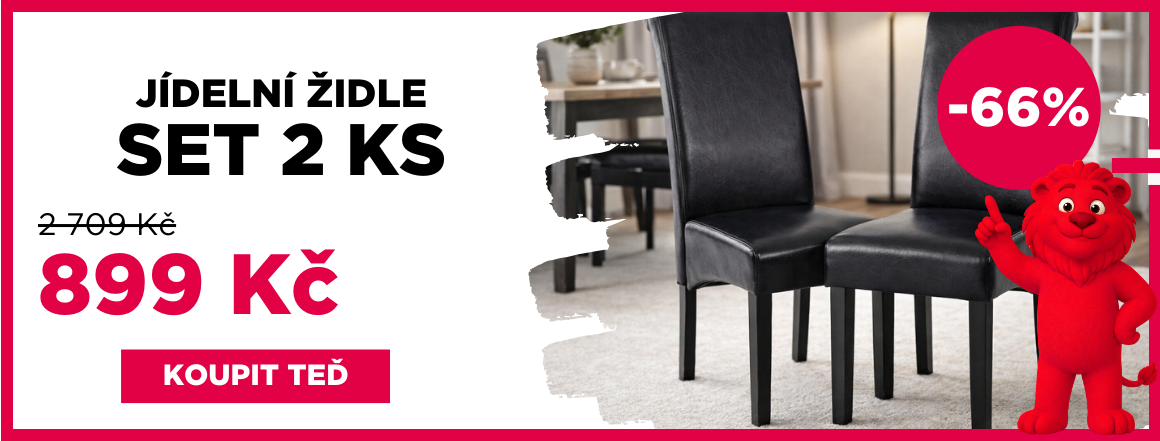 Set 2 jídelních židlí