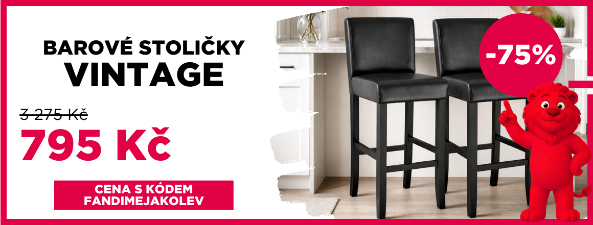 Barové stoličky vintage