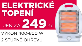 Elektrické Quartz Topení - 400-800W