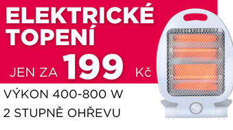 Elektrické Quartz Topení - 400-800W