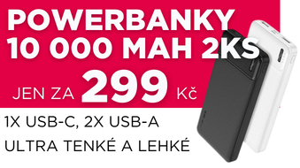Power banky AsperX 10000mAh
