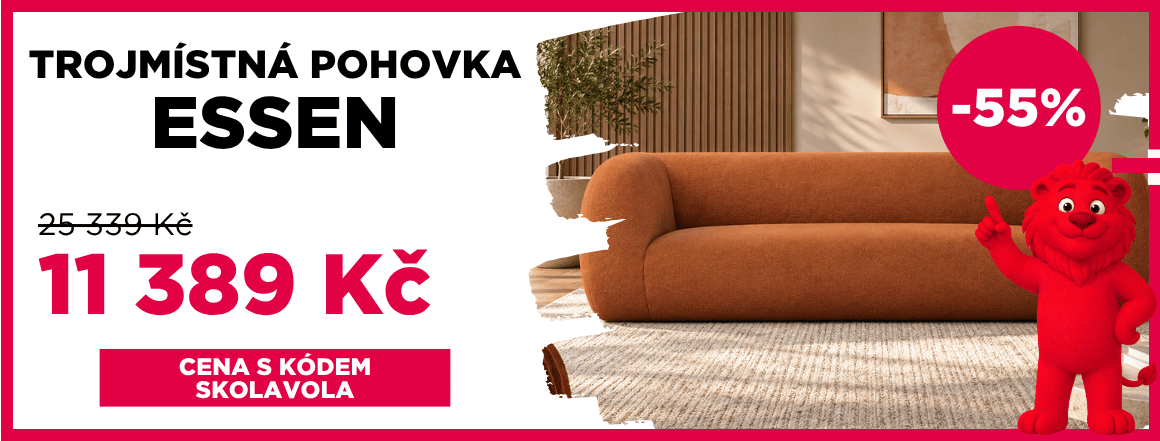 Trojmístná pohovka Essen