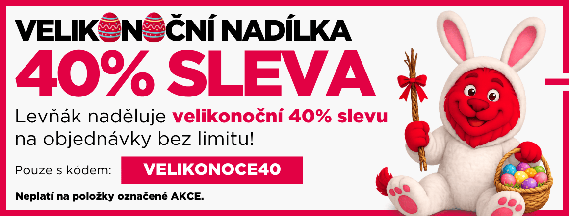 40% velikonoční sleva
