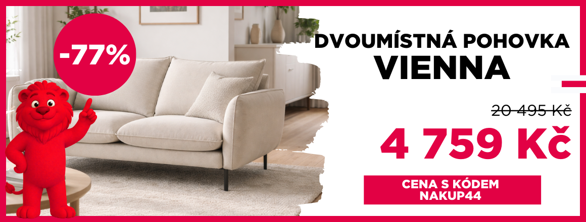 Dvoumístná pohovka Vienna