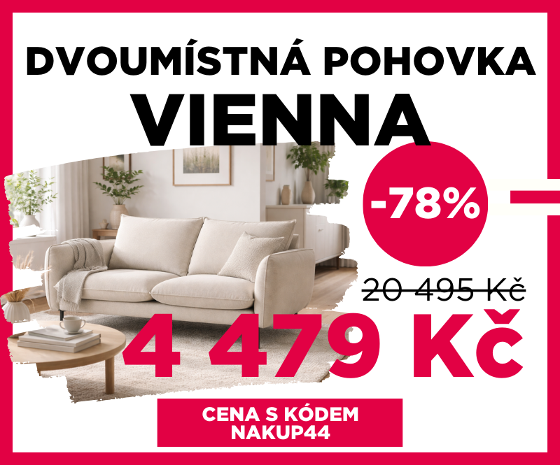 Dvoumístná pohovka Vienna