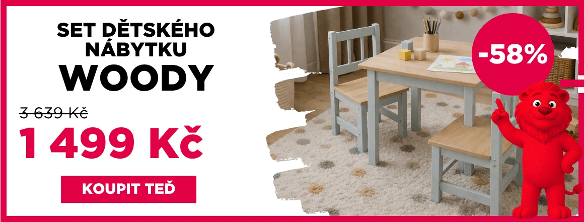 Set dětského nábytku Woody