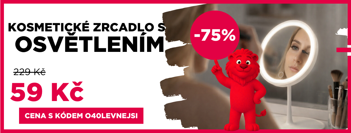 Kosmetické zrcadlo s osvětlením
