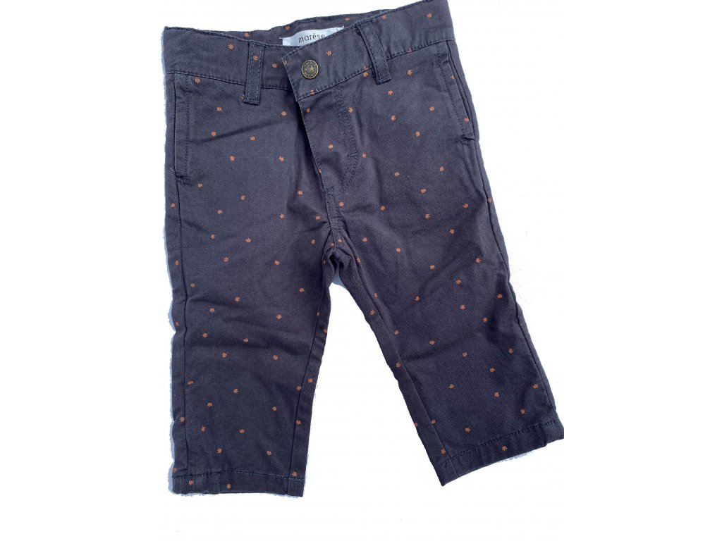 Marese Dětské kalhoty Marése černé s korunkami Velikosti DĚTSKÉ: 60