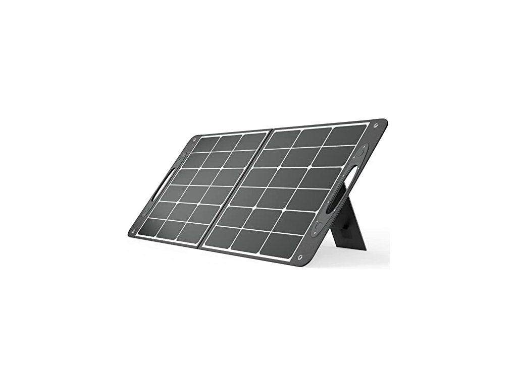 Přenosný solární panel YOLANESS, 100W/20V, s USB výstupy