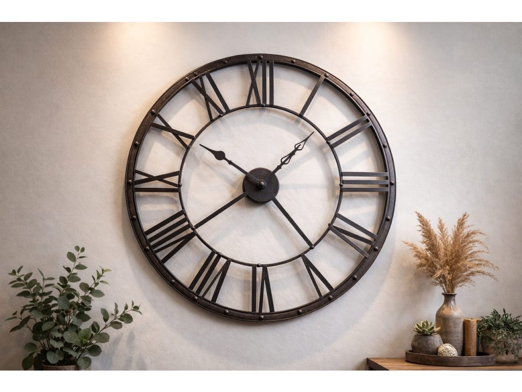 Nástěnné hodiny Atmosphera Vintage 2222, 70 cm