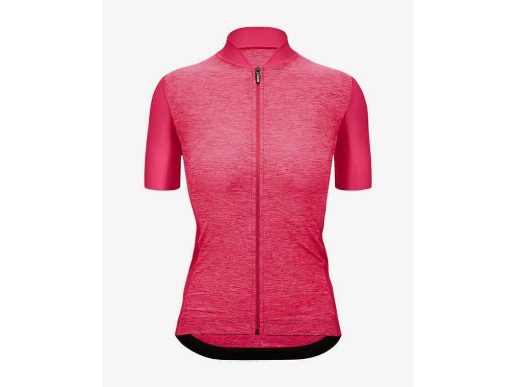 Dámský dres SANTINI Colore Puro, raspberry, velikost XL