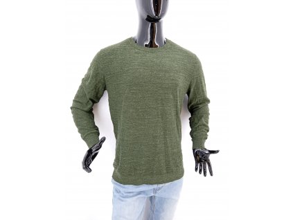 Pánský svetr Selected Homme, tmavě zelený