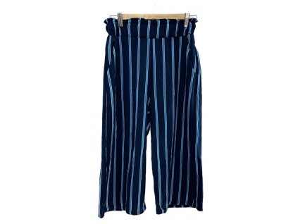 Kalhoty, Gerard Pasquier, pruhované-tmavě modré