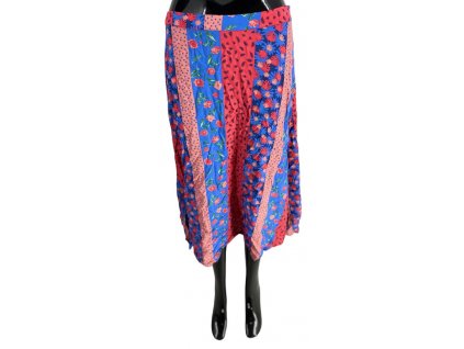 Dámská sukně, SUGARHILL BRIGHTON, červeno-modrá