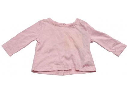Dětské tričko na zapínání, CANADA HOUSE, růžová barva
