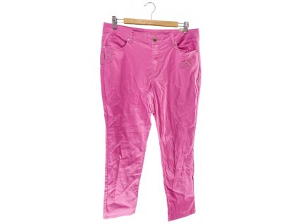 Dámské kalhoty s ozdobou motýla, CAMOMILLA, růžová barva