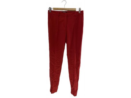 Dámské společenské kalhoty, MORE & MORE, cihlová barva